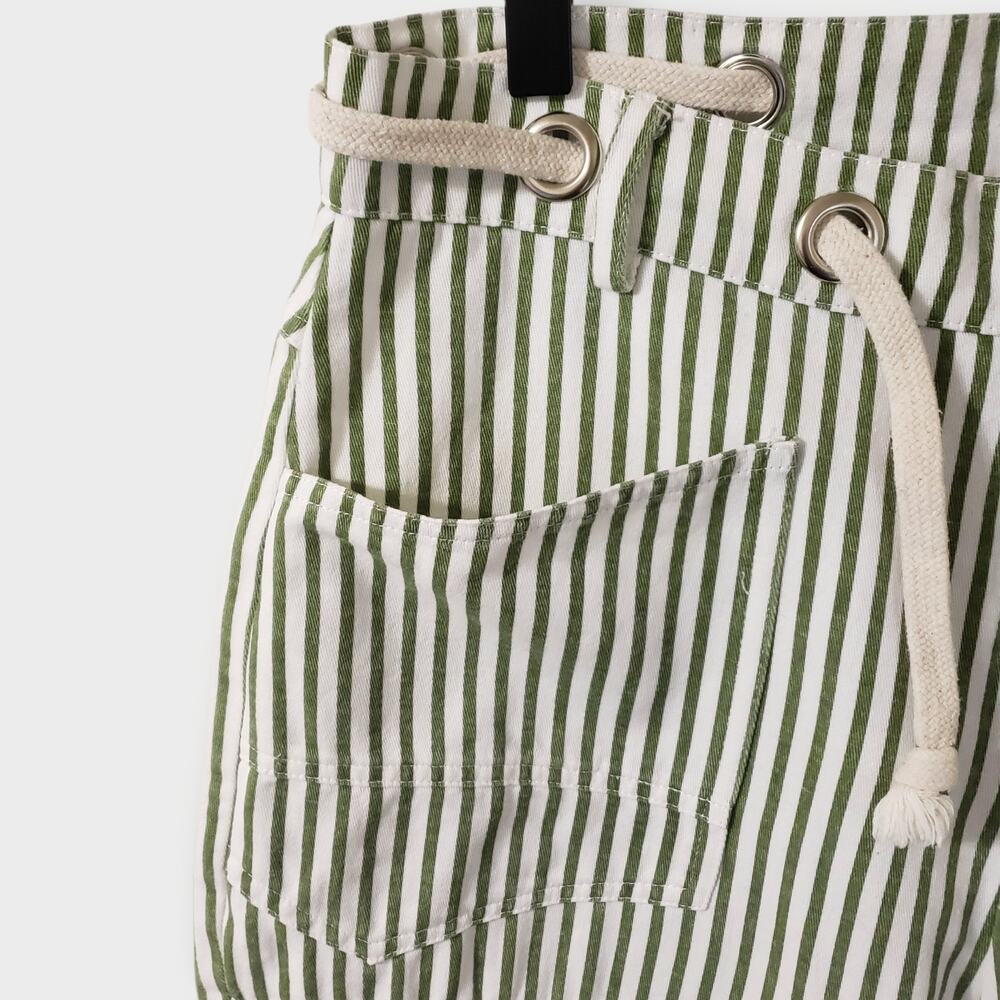 Striped barrel pants - Picture 4 of 13